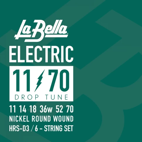Струны для электрогитары La Bella HRS-D3 11-70 фото 1