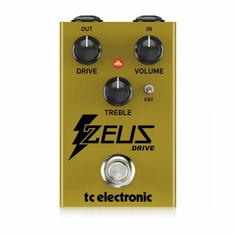 TC ELECTRONIC ZEUS DRIVE OVERDRIVE - гитарная педаль эффекта овердрайв фото 1