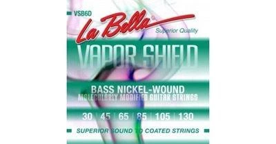 Струны для бас-гитары La Bella VSB6D 30-130 фото 1