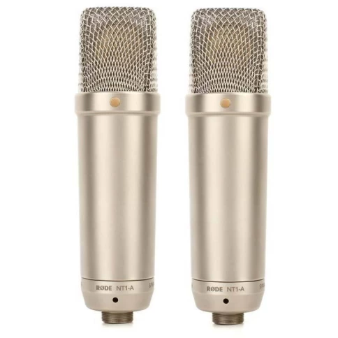 Подобранная пара студийных микрофонов RODE NT1-A Matched Pair фото 1