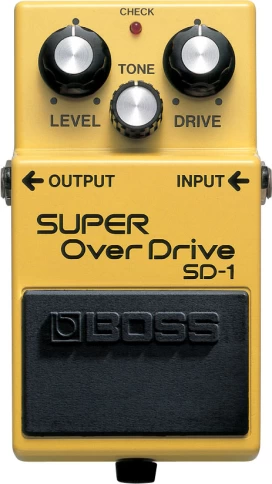 Педаль эффекта BOSS SD-1 SUPER OverDrive фото 1