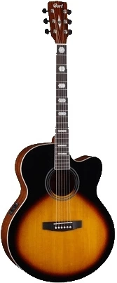 Электроакустическая гитара CORT CJ1F 3TS фото 1