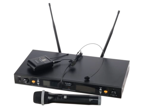 Радиосистема LAudio LS-Q2-MH, 1 ручной передатчик, 1 головной микрофон фото 1