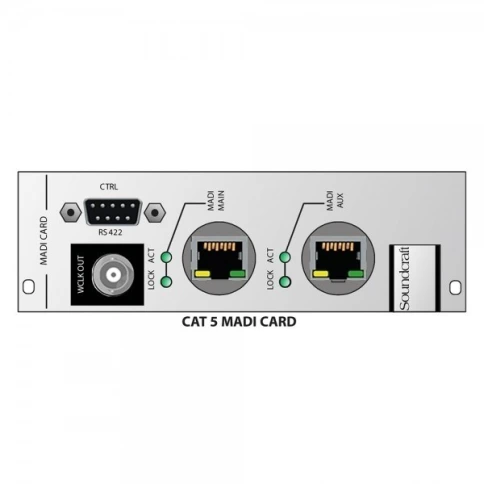 Опциональная карта SOUNDCRAFT CSB OPTICAL MADI HD CARD SINGLE MODE фото 1