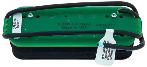 DiMarzio DP820BK D Activator 8™ Bridge звукосниматель, 8-струнный, чёрный фото 5