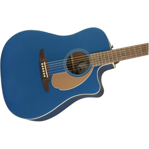 Электроакустическая гитара FENDER Redondo Player WN Belmont Blue фото 4