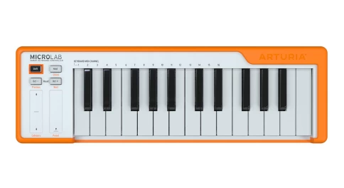 Миди-клавиатура Arturia MicroLab Orange фото 1