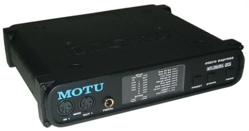 Midi-аудиоинтерфейс MOTU Micro Express USB фото 3