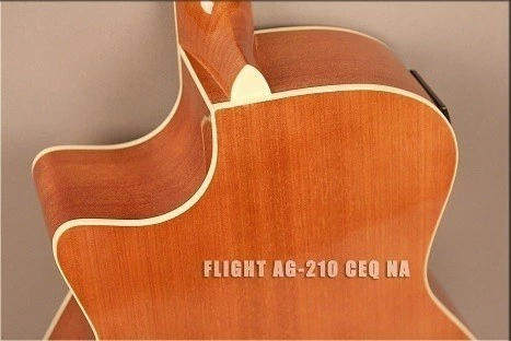 Электроакустическая гитара FLIGHT AG-210 CEQ NA фото 5