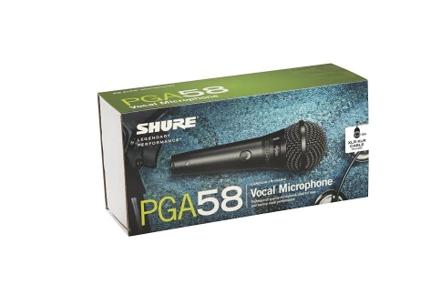 Микрофон SHURE PGA58-XLR-E фото 3