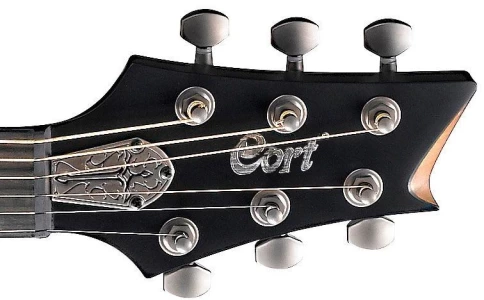 Электроакустическая гитара CORT EVL A6 BKS фото 4