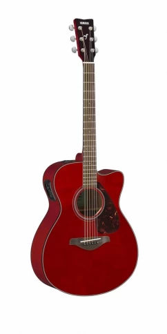 Электроакустическая гитара Yamaha FSX800C RUBY RED фото 1