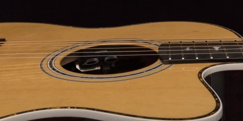 Электроакустическая гитара PRS SE AE40E Natural с чехлом фото 4