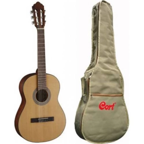 Классическая гитара CORT AC-70 W-BAG NAT фото 1