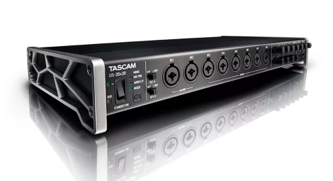 Tascam US-20x20  рэковый USB аудио/MIDI интерфейс фото 1