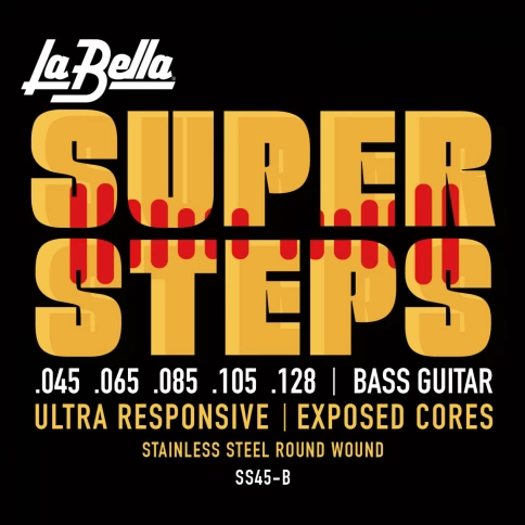 Струны для бас-гитары La Bella SS45B 45-128 фото 1