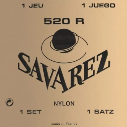 Струны для классической гитары Savarez Ref 520R La Legende Carte Rouge фото 1