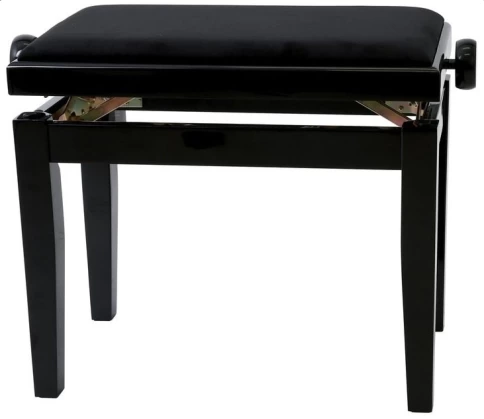 Банкетка для фортепиано Black gloss / black seat Deluxe Gewa 130010 фото 1