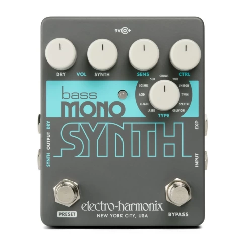 Басовая педаль эффектов Electro Harmonix EHX Bass Mono Synth фото 1