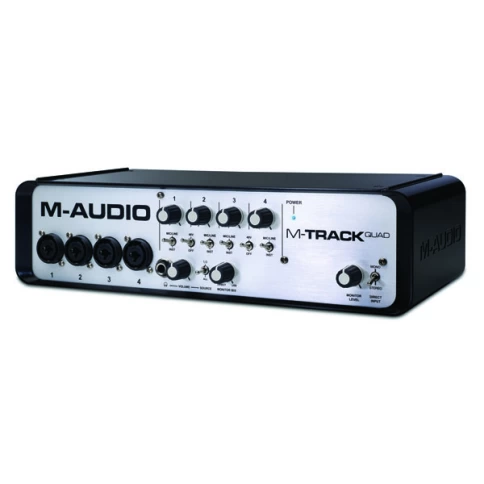 Аудиоинтерфейс M-AUDIO M-TRACK QUAD USB фото 1