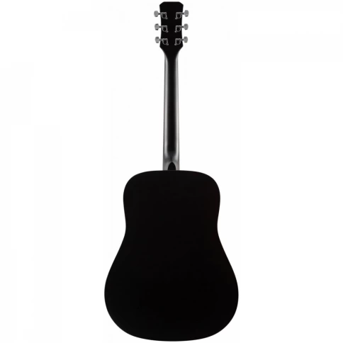 JET JDE-255 BKS - электроакустическая гитара, дредноут фото 4