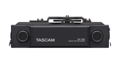 Tascam DR-70D 4 канальный портативный аудиорекордер для DSLR камер фото 5