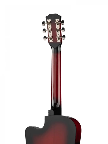 Акустическая гитара Fante FT-D38-RDS, с вырезом, красный санберст фото 6