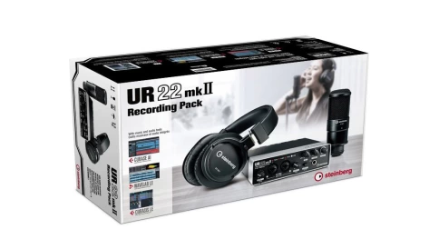 Комплект аудиоинтерфейс Steinberg UR22 MKII Recording Pack фото 2