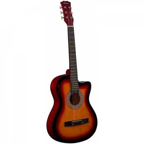 TERRIS TF-3802C SB - акустическая фолк гитара фото 2