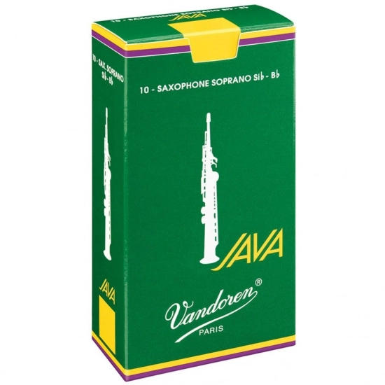 Vandoren SR3025 JAVA Трости для саксофона Сопрано №2,5 (10шт) фото 1