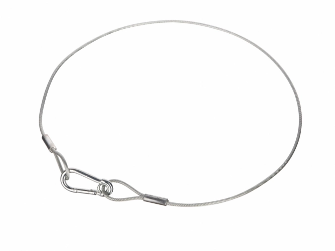 Страховочный трос, 760мм, 40кг, Laudio BXS03S760-PVC фото 2
