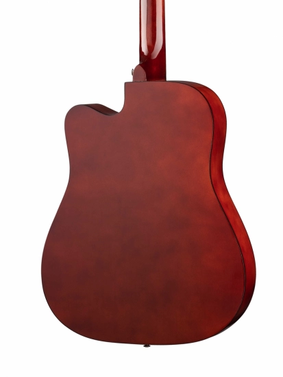 Акустическая гитара Foix FFG-4101C-SB, с вырезом, санберст фото 5