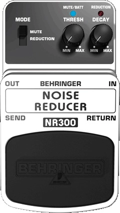 BEHRINGER NR300 - педаль шумоподавления фото 1