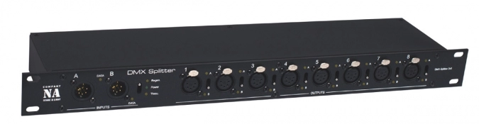 Распределитель/усилитель каналов DMX NA DMX Splitter 8 фото 1