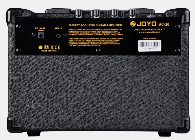 Комбоусилитель для акустической гитары Joyo AC-20 фото 6
