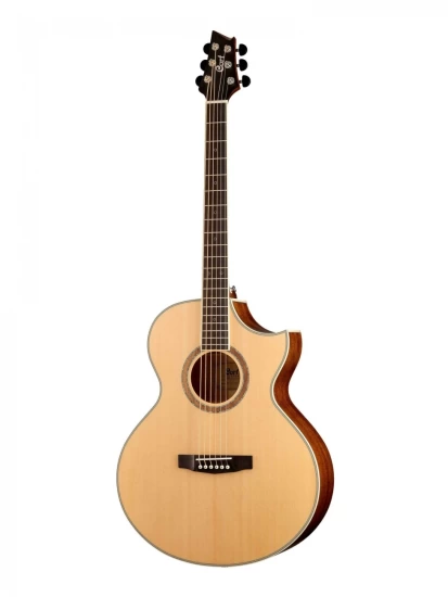 Электро-акустическая баритон гитара Cort NDX Baritone NS WBAG NDX Series фото 1