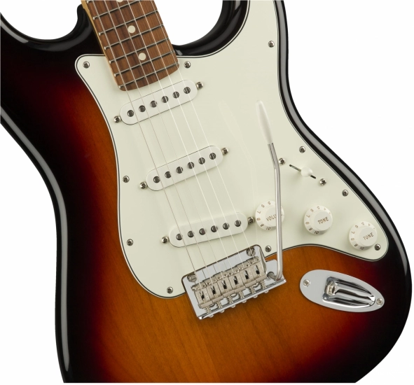 Электрогитара Fender PLAYER STRATOCASTER PF 3-TONE SUNBURST фото 4