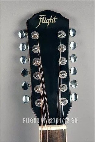 12-струнная акустическая гитара FLIGHT W 12701 12 SB фото 5