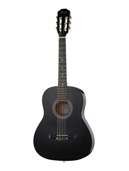 Классическая гитара Foix FCG-2036CAP-BK-3/4 в комплекте с аксессуарами фото 2