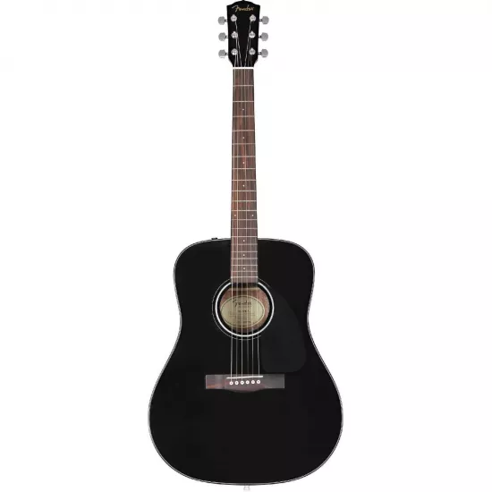 Акустическая гитара FENDER CD-60 DREADNOUGHT BLACK фото 1