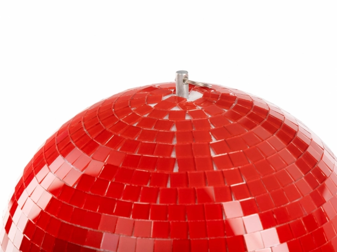 Зеркальный шар, 30см, красный, LAudio WS-MB30RED фото 2