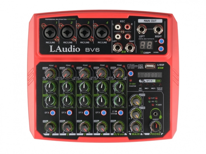 Микшерный пульт LAudio BV6 фото 1