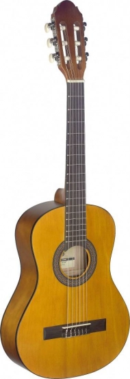Гитара классическая 1/2 в к-те с тюнером и чехлом Stagg C410 M NAT PACK фото 2