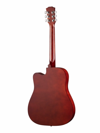 Акустическая гитара Foix FFG-4101C-SB, с вырезом, санберст фото 4