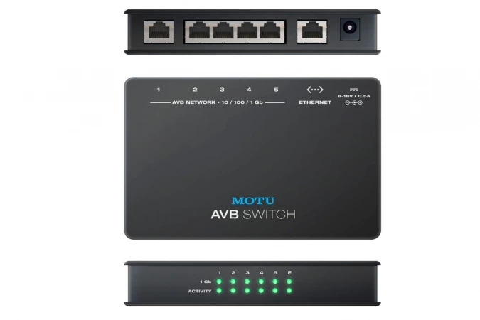 Коммутатор MOTU AVB Switch фото 4