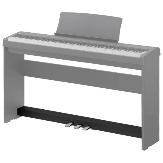 KAWAI F-350B - педальный блок с тремя педалями для цифрового пианино ES110, черный цвет. фото 1