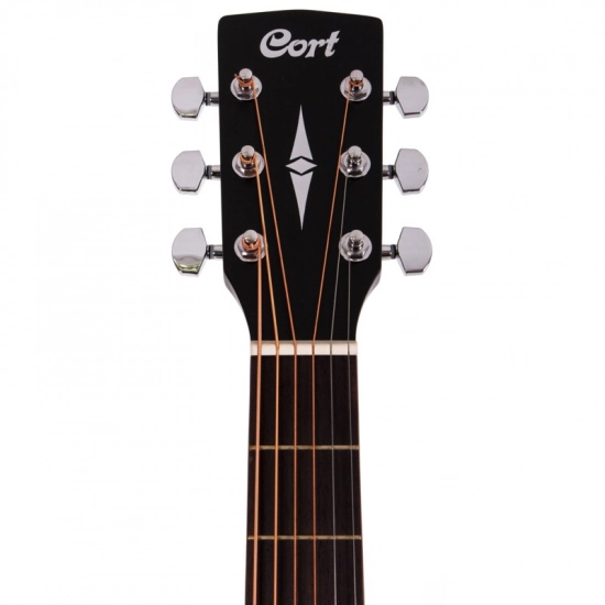 Гитара электроакустическая Cort AF 510E BKS фото 4