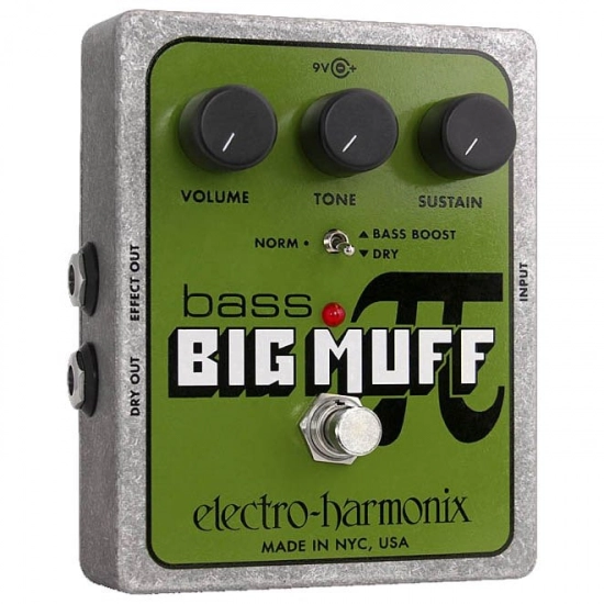Педаль эффектов Electro-Harmonix Bass Big Muff Fuzz Pi фото 1