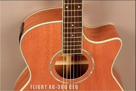 Гитара FLIGHT AG-300 CEQ NS фото 2
