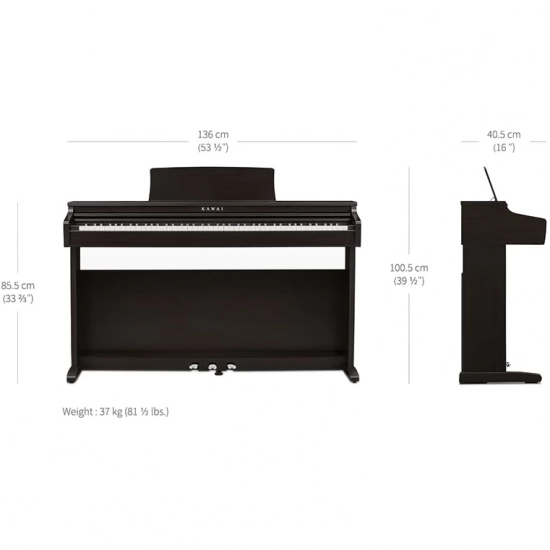 Цифровое фортепиано Kawai KDP-120R фото 3